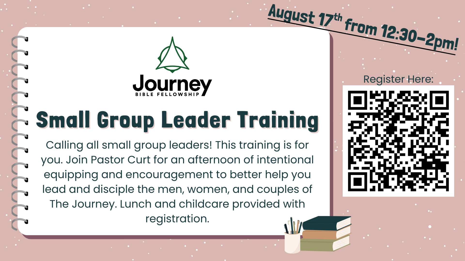Small Group Leader Training - Journey Bible Fellowship - Leander, Texas
